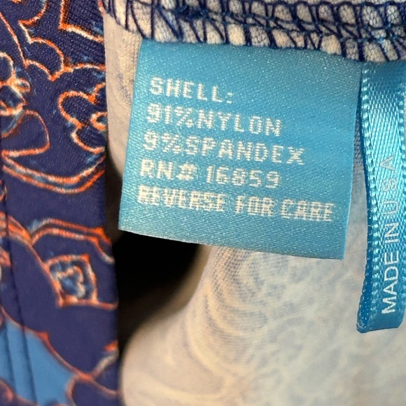 J. McLaughlin Blue Astor Tile dress - Picture 6 of 7